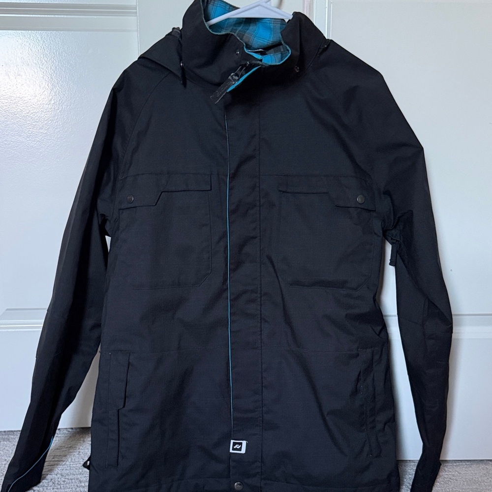Men's Black Ski Jacket